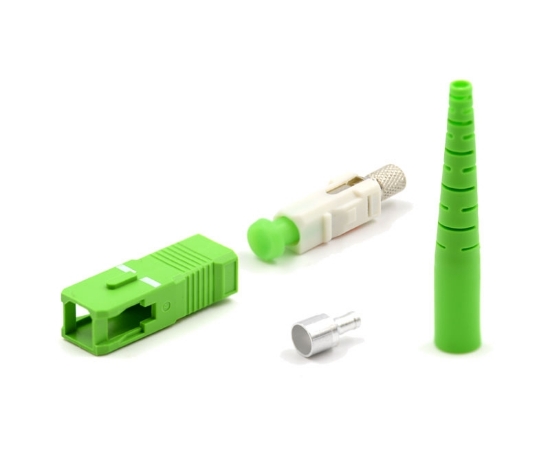 SC/APC Singlemode Simplex 2mm Epoxy Connectors Kit