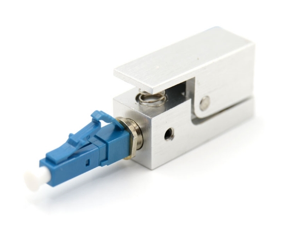LC Square Shape Bare Fiber Adapter
