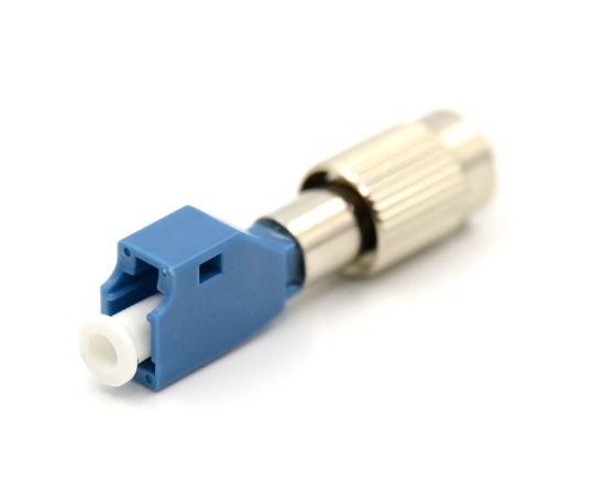 FC Male - LC Female 9/125 Hybrid Adapter