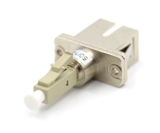 LC Male - SC Female 50/125 Hybrid Adapter