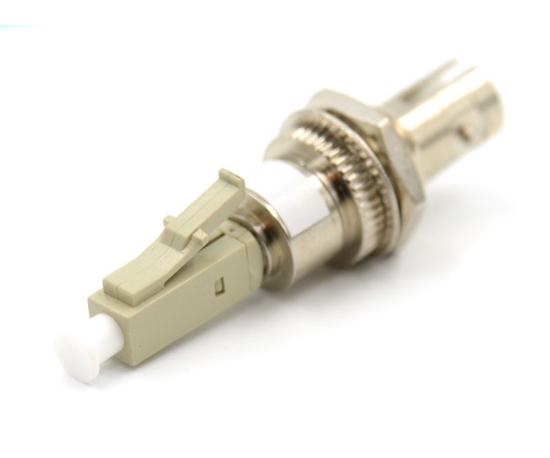 LC Male - ST Female 9/125 Hybrid Adapter