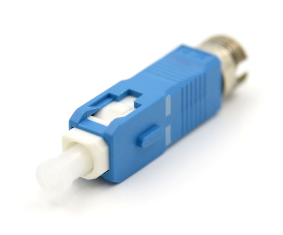 SC Male - FC Female 9/125 Hybrid Adapter