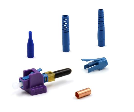LC Corning Unicam Connector Singlemode OS2, Ceramic