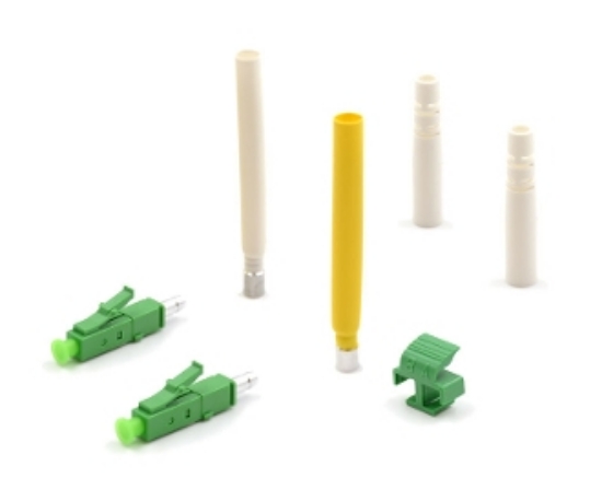LC/APC Singlemode Duplex 2mm Epoxy Connectors Kit