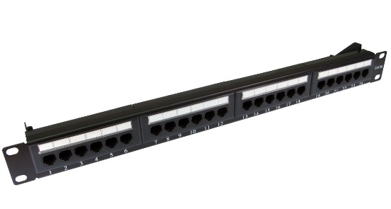 Cat5e Patch Panel 24 Port Unshielded