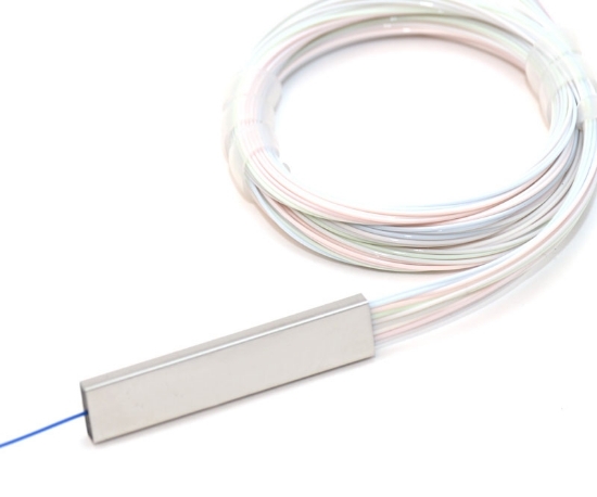 1x2 PLC Singlemode Fiber Optic Splitter