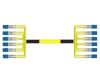 Picture of 12 Fiber Custom Cable Assembly - 9/125µm Singlemode OS2 - Distribution Plenum Rated