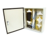 72 Adapter Slot, Outdoor Wall Mount Box, Single Door
