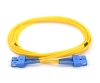SC to SC, Duplex, Singlemode Armored Fiber Optic Cable