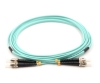ST to ST, Duplex, OM3 Armored Fiber Cable