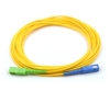 SC to SC/APC, Simplex, Singlemode Fiber Optic Patch Cable