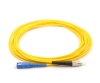 SC/UPC to FC/UPC Simplex Fiber Optic Patch Cable, Singlemode