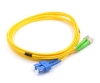 SC to FC/APC Duplex Singlemode Fiber Optic Patch Cable