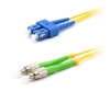 SC to FC/APC Duplex Singlemode Fiber Optic Patch Cable
