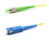SC/UPC to FC/APC Simplex Fiber Optic Patch Cable 