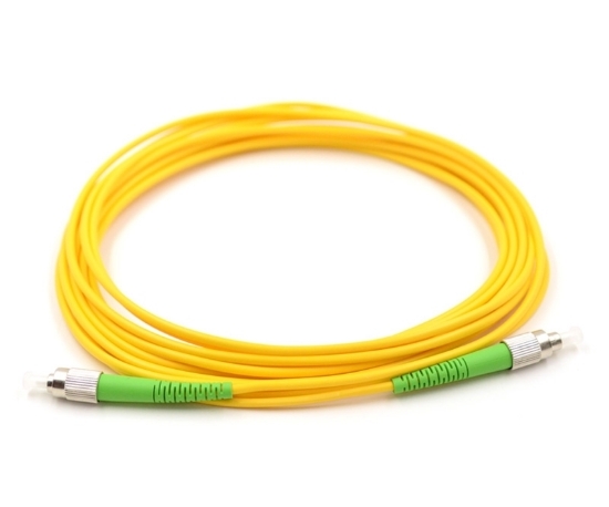 FC/APC to FC/APC, Simplex, Singlemode Fiber Patch Cable