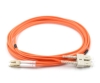 LC to SC Duplex Multimode 62.5 Fiber Optic Patch Cable