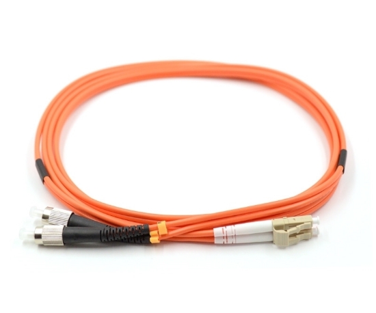 LC to FC Duplex Multimode 62.5 Fiber Optic Patch Cable