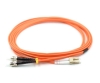 LC to ST Duplex Multimode 62.5 Fiber Optic Patch Cable