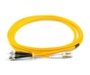 LC to ST Duplex Singlemode Fiber Optic Patch Cable