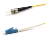 Yellow LC to ST Fiber Optic Cable
