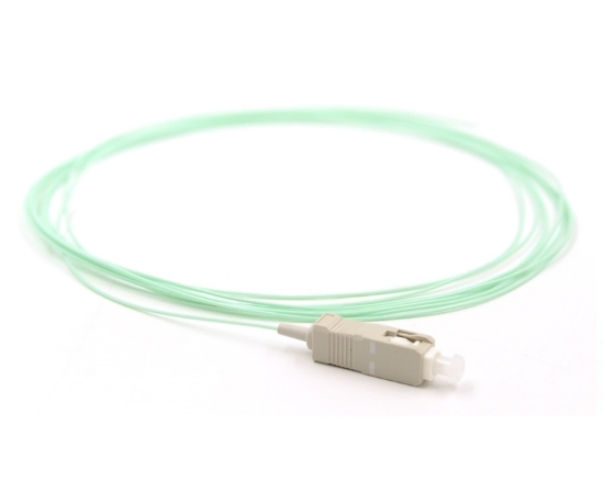 3m, 1 Fiber SC Pigtail, Multimode, OM3