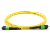 Yellow 24 Fiber MTP/APC Cable