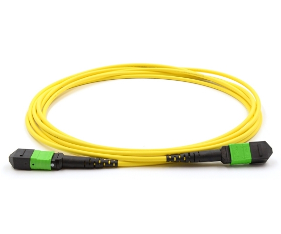 Yellow 24 Fiber MTP/APC Cable