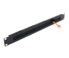 1U Horizontal Brush Panel