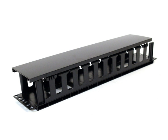 2U Plastic Cable Management Panel
