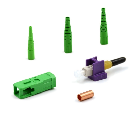 SC/APC Corning Unicam Connector Singlemode OS2, Zirconia