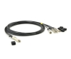 Generic Compatible 100G QSFP28 to SFP28 DAC Cable - 0.5 meters