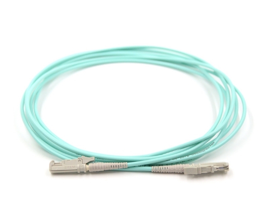 E2000 to E2000, Simplex, OM3, Fiber Optic Patch Cable
