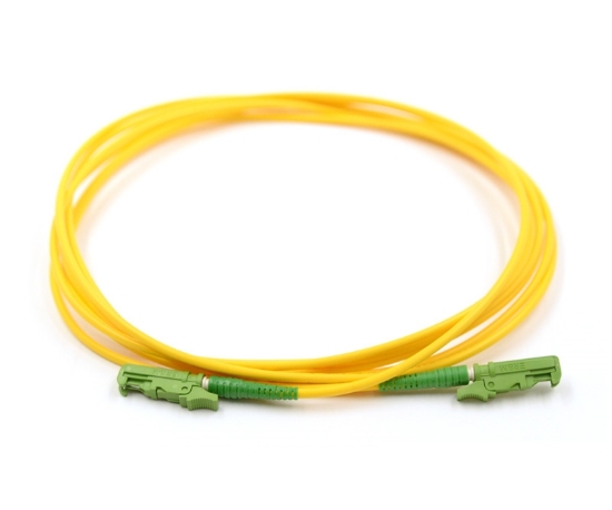 E2000/APC to E2000/APC, Simplex, OS2, Fiber Optic Patch Cable