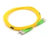 FC/APC to FC/APC, Duplex, Singlemode Fiber Optic Patch Cable