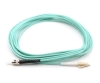 LC/UPC to ST/UPC Simplex Fiber Optic Patch Cable, Multimode