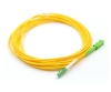 LC/APC to SC/APC, Simplex, Singlemode Fiber Optic Patch Cable