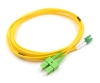 LC/APC to SC/APC, Duplex, Singlemode Fiber Optic Patch Cable
