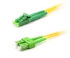 LC/APC to SC/APC, Duplex, Singlemode Fiber Optic Patch Cable
