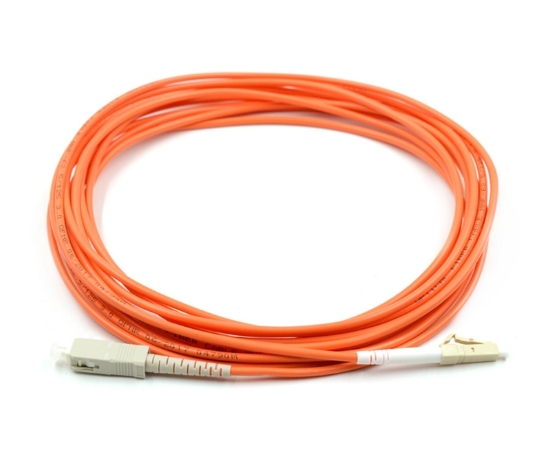 LC to SC, Simplex, Multimode 62.5 Patch Cable