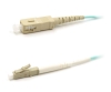 Aqua LC to SC Patch Cable