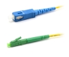 SC to LC/APC, Simplex, Singlemode Fiber Optic Patch Cable