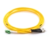 FC to LC/APC, Duplex, Singlemode Fiber Optic Cable
