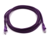 Cat5e Patch Cable - Purple - 1 Foot in Total Length