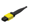16 Fiber MPO/APC Low Loss Female to Female Custom Cable Assembly