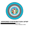 6 Fiber Armored Distribution Tight Buffered Cable - Multimode OM3 - Plenum Rated 