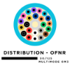24 Fiber Distribution Tight Buffered Cable - Multimode OM3 - Riser Rated