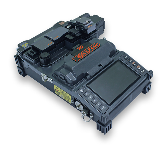 Picture of KF4AV All-In-One Active Cladding Alignment Fusion Splicer by UCLSwift - Includes Visual Fault Locator (VFL) Power Meter