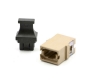 Beige MPO Adapter SC Footprint, Reduced Flange