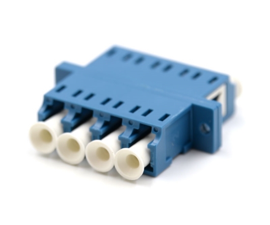 Picture of LC/UPC Singlemode Quad Adapter with Flange